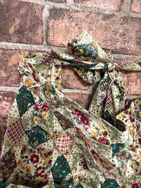Vintage Floral Apron