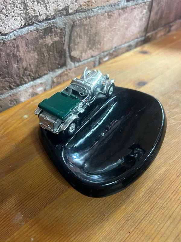 Bentley Birkin Litre 1920 Chrome Model on Base