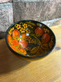 Vintage Wooden Painted Pot