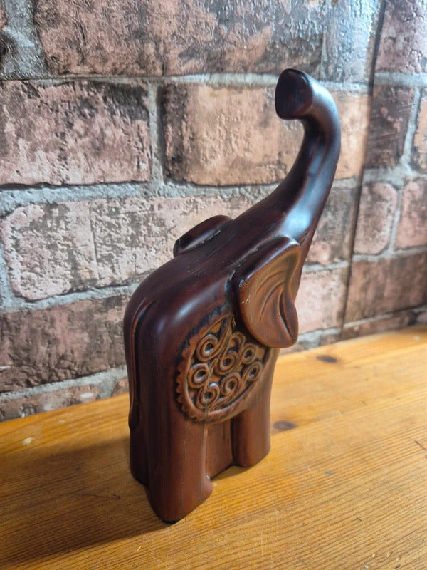 Elephant ceramic figure