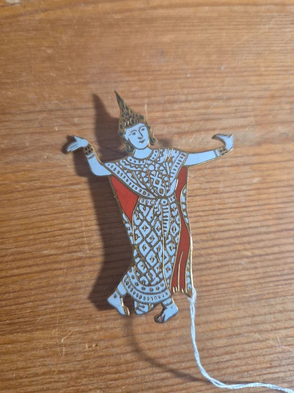 Bronze thailand brooch