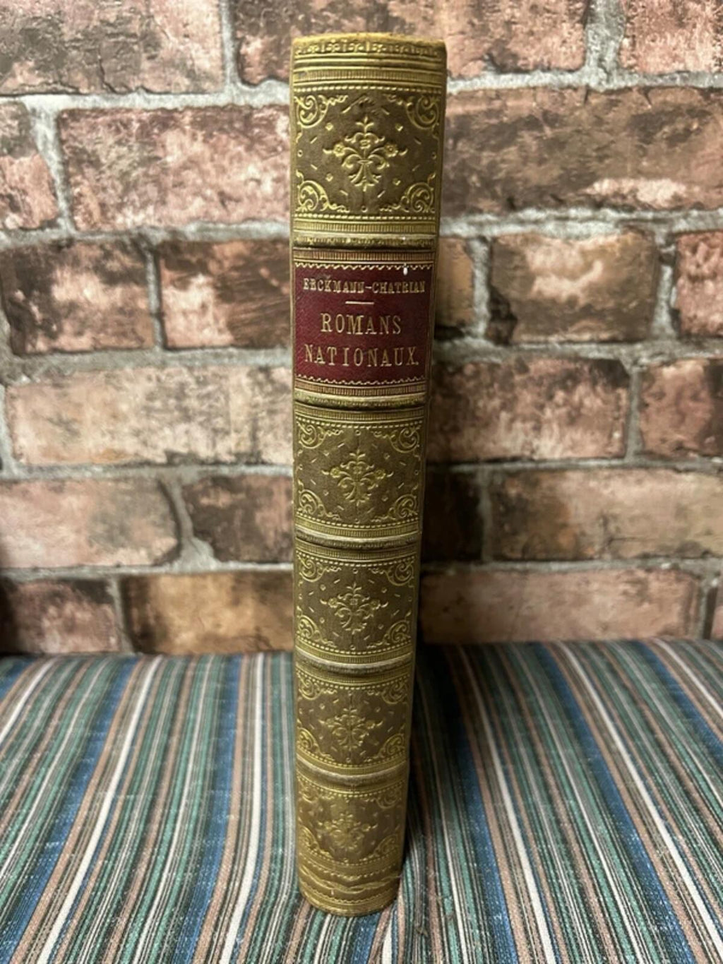 Romans Nationaux 1867 Hardcover Vintage Book