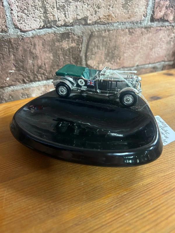 Bentley Birkin Litre 1920 Chrome Model on Base