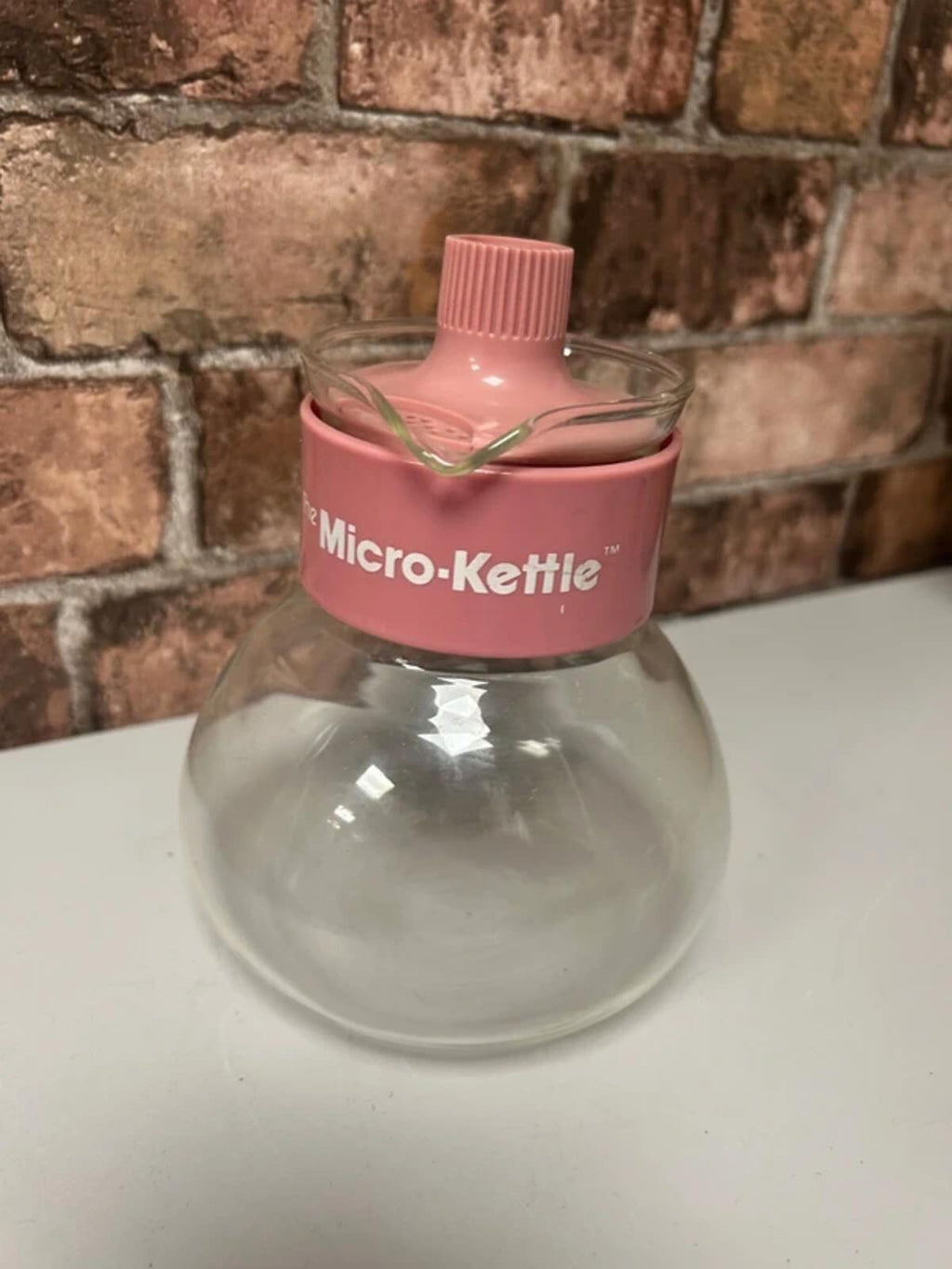 The Micro Kettle Pink and Clear