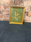 Floral Framed Embroidery