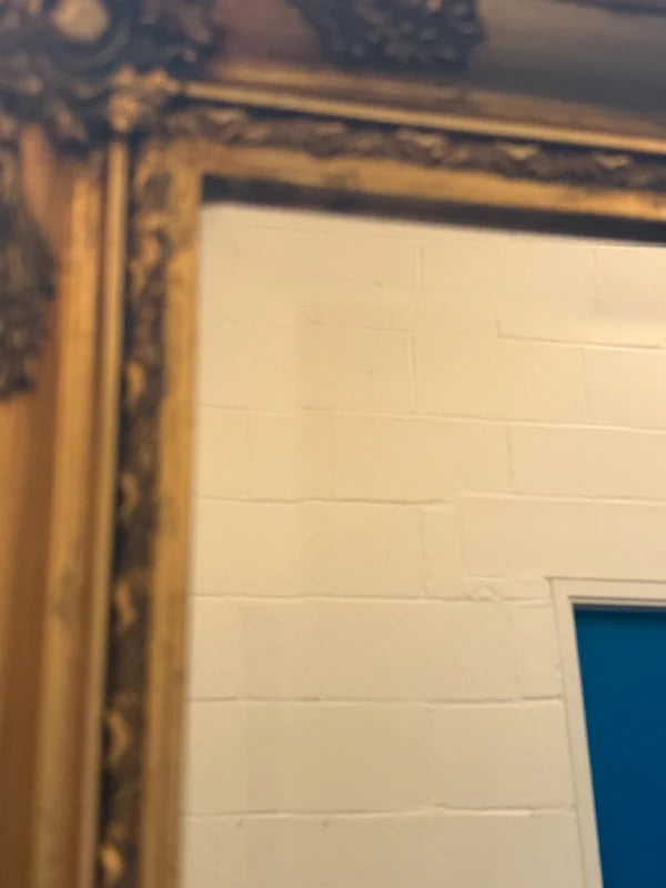 Vintage Gold Guilded Bevelled Edge Mirror
