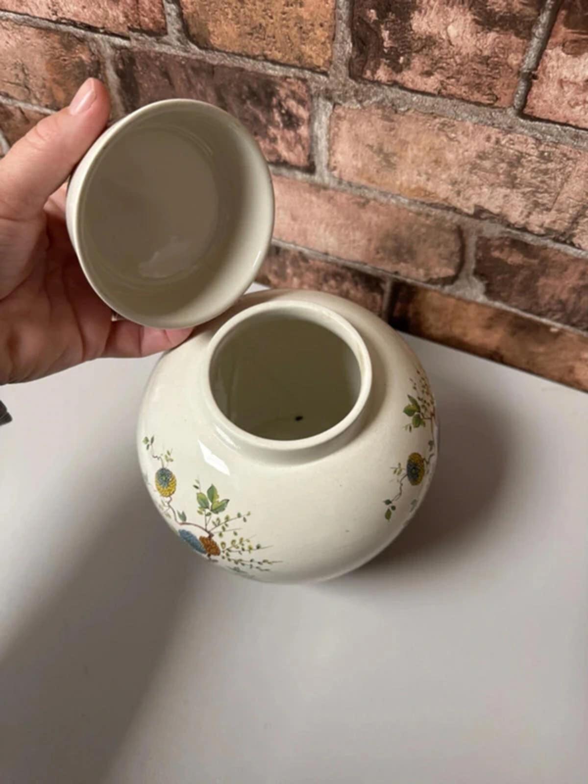 Royal Cauldon Vintage Ceramic Lidded Vase