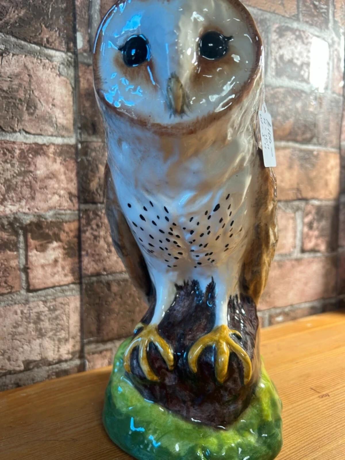 Vintage 1980's The Townsends Large Ceramic Owl Figurine