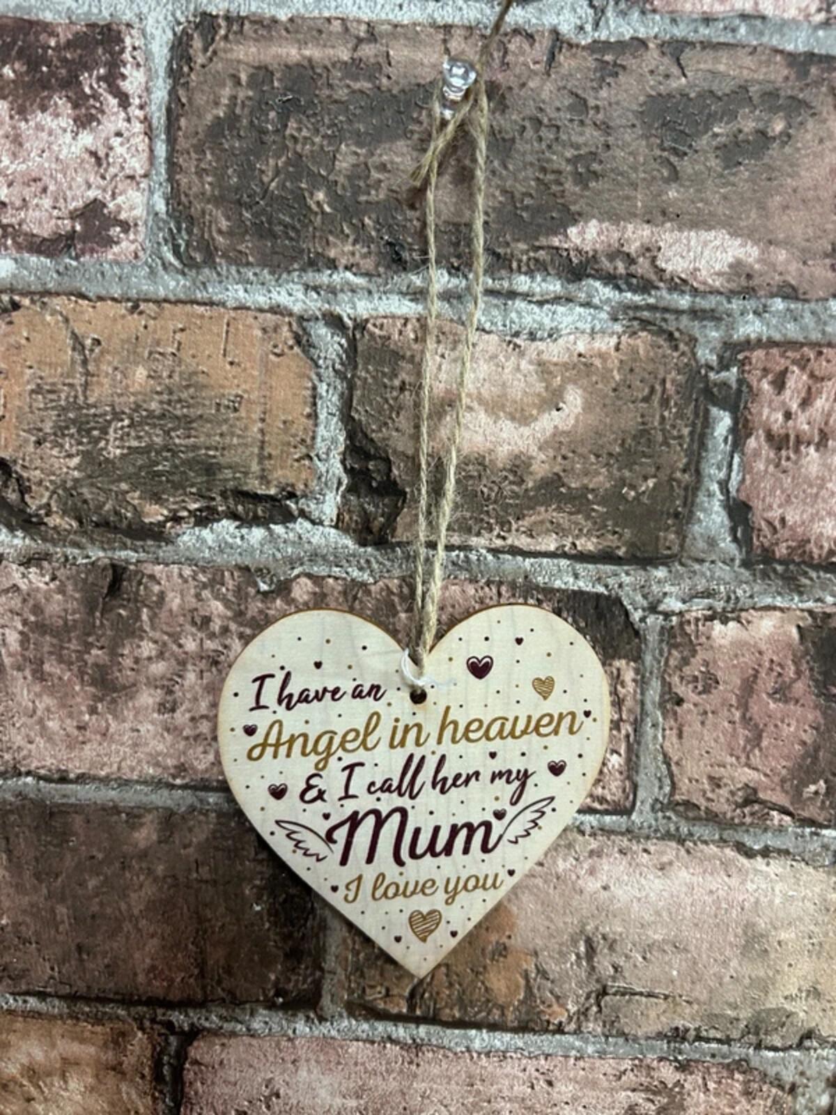 Angel in Heaven - Mum Sign