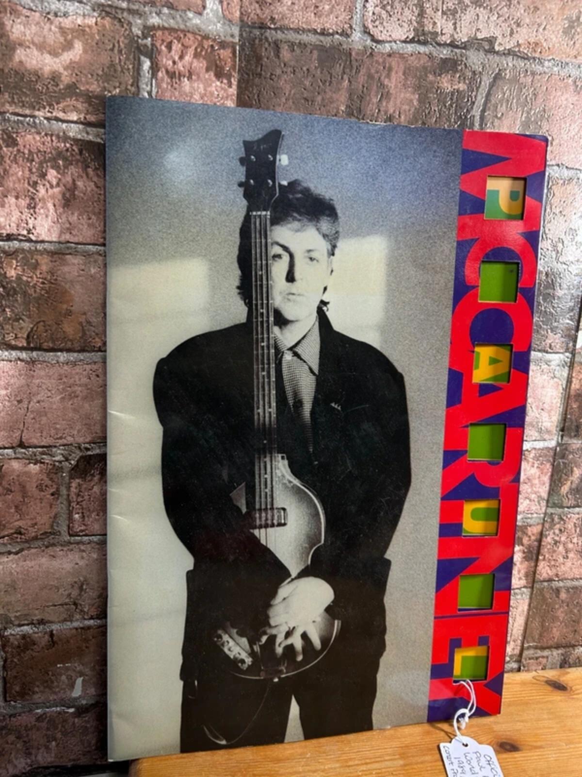 Official Paul McCartney World Tour 1989/1990 Concert Programme
