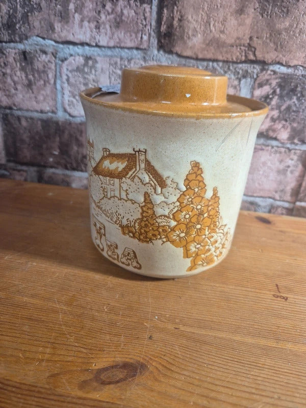 Ashdale pottery tea cannister