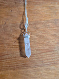 Rose Quartz silver 925 pendant