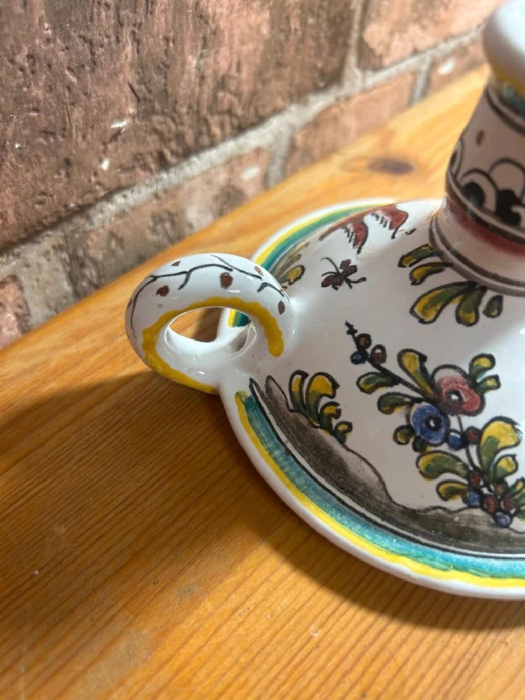 Portugese Ceramic Candle Holder