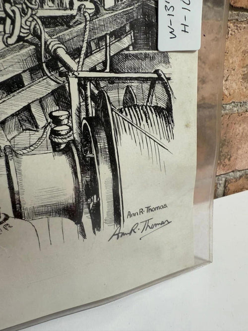 Ann R Thomas Vintage Unframed Print