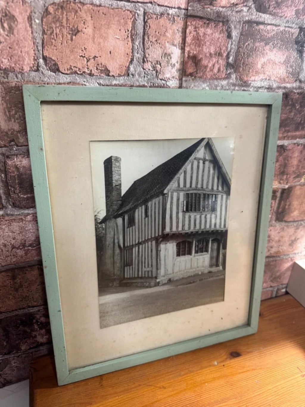Vintage Framed Ashwell House