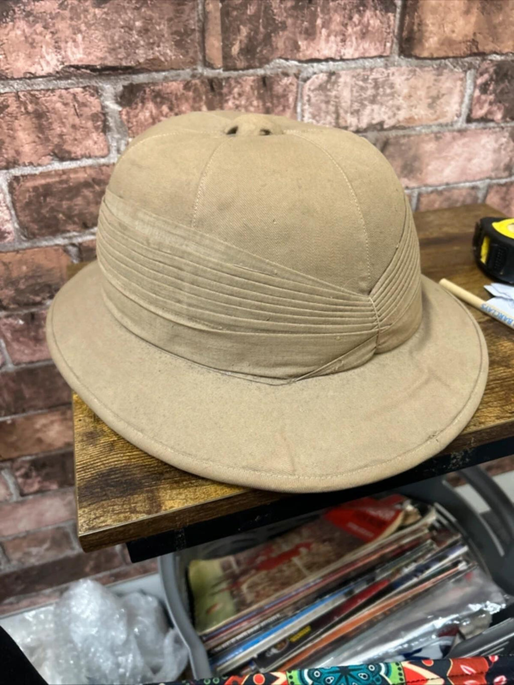 Whiteaway Laidlaw & Co Ltd Sola Pith WW2 Hat