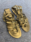 Topshop Black Sandals - Size 4 UK