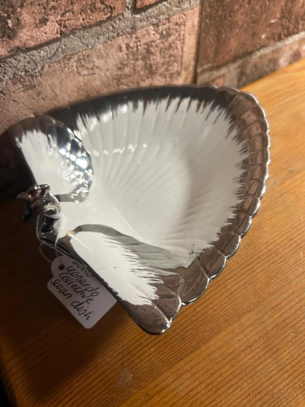 Boxed Leonardo Collective Swan Dish