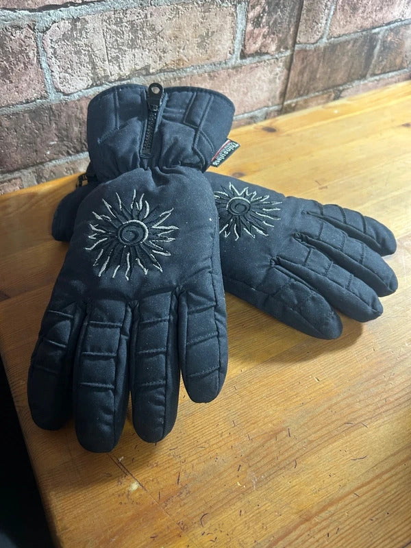 Thinsulate black gloves - size L
