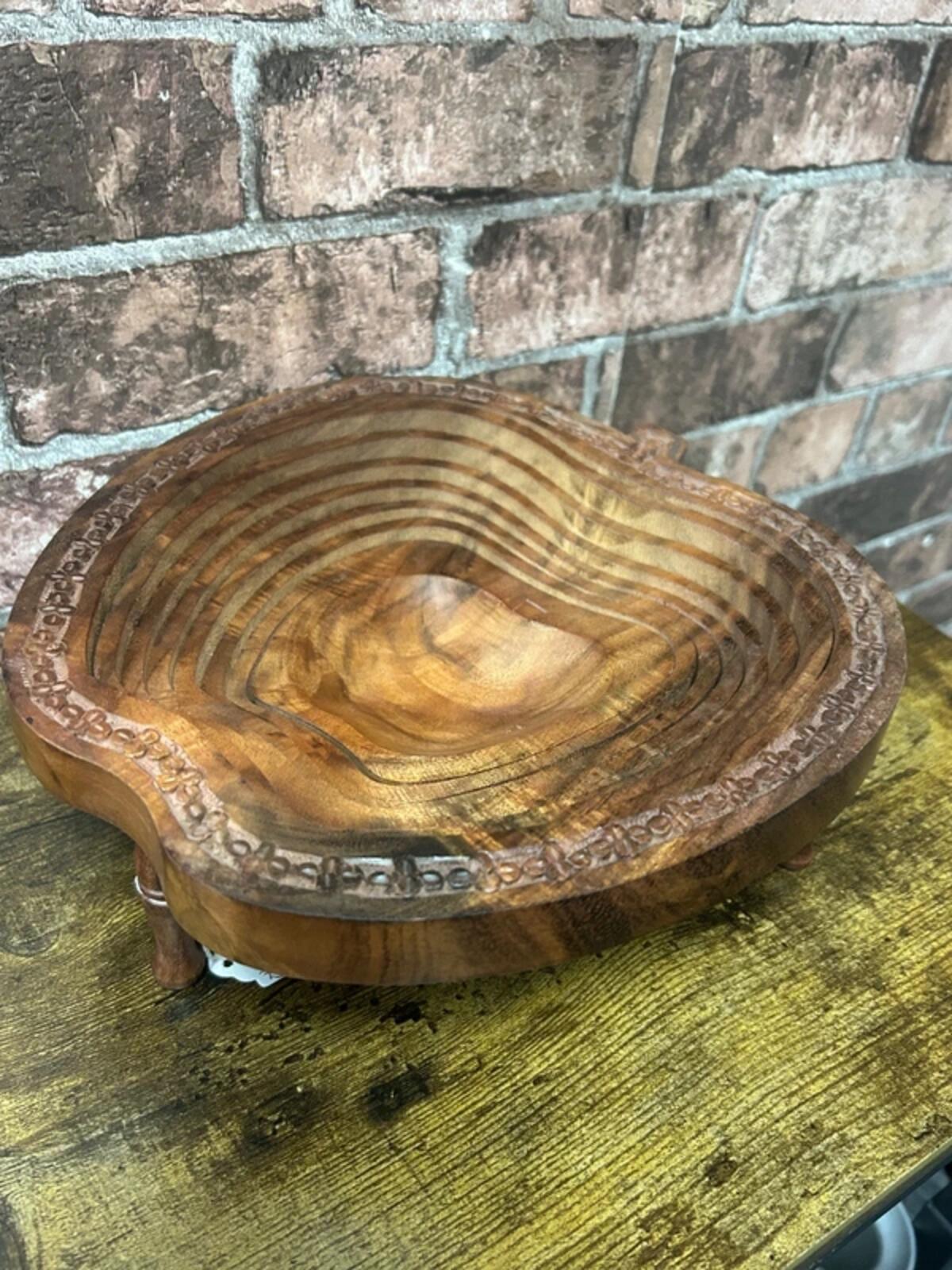 Apple Collapsible Wooden Basket