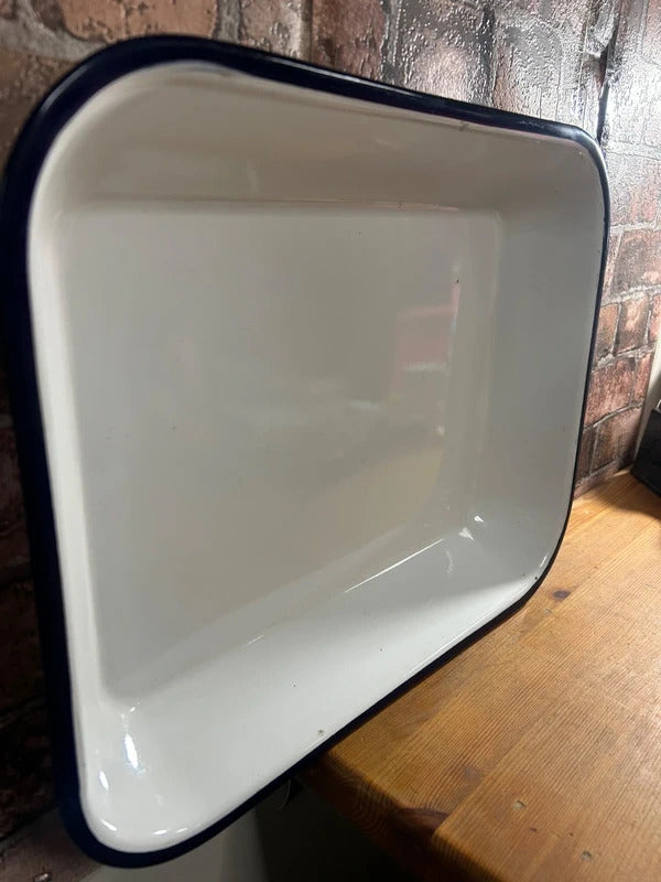 Rectangular Enamel Roasting Tray