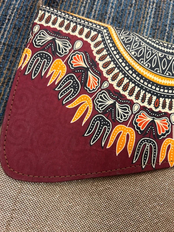 African Print Crossbody Handbag