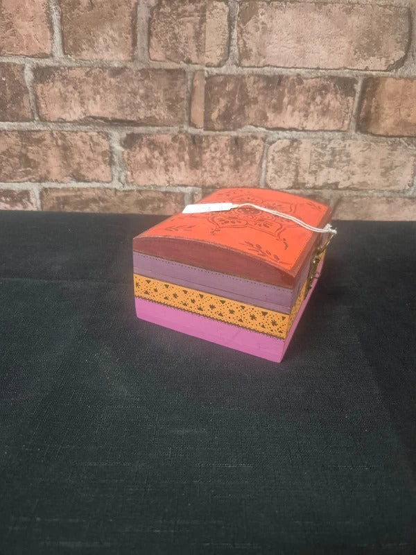 Bohemian style vintage box