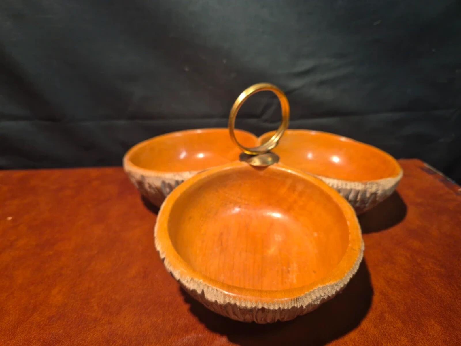 Aldo Tura trio bowl 1970's Macabo Cusano