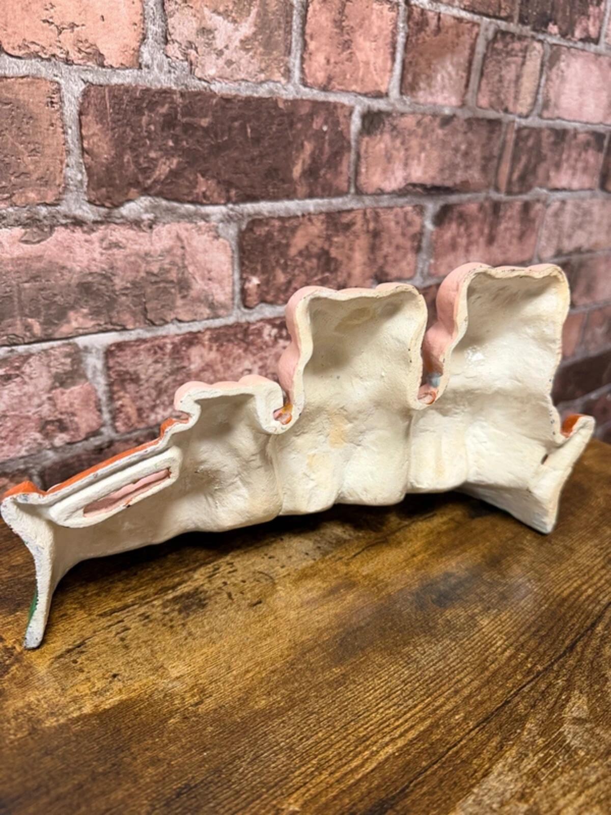 Vintage Cast Iron Pig Doostop