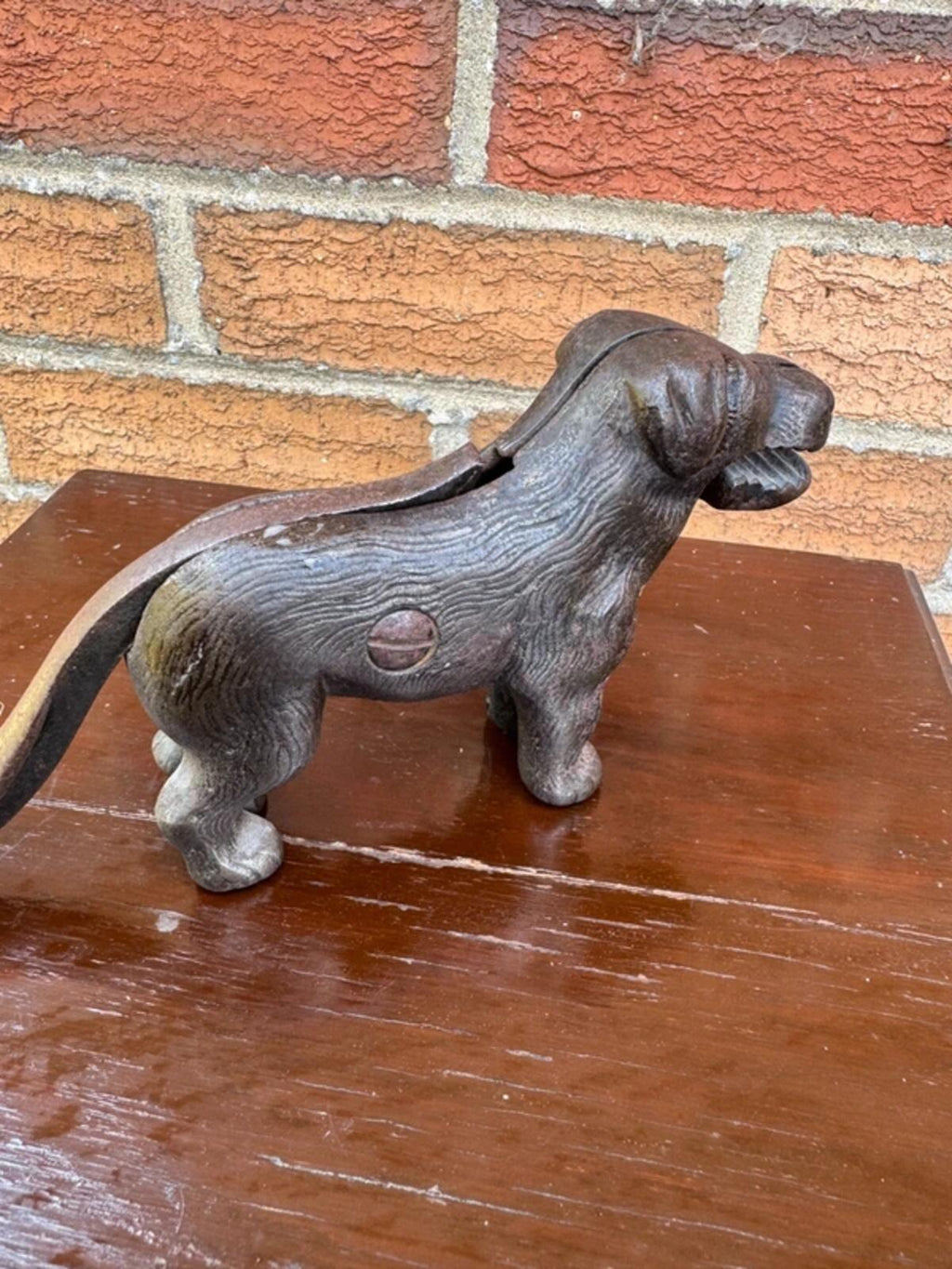 Victorian Cast Iron Dog Nutcracker
