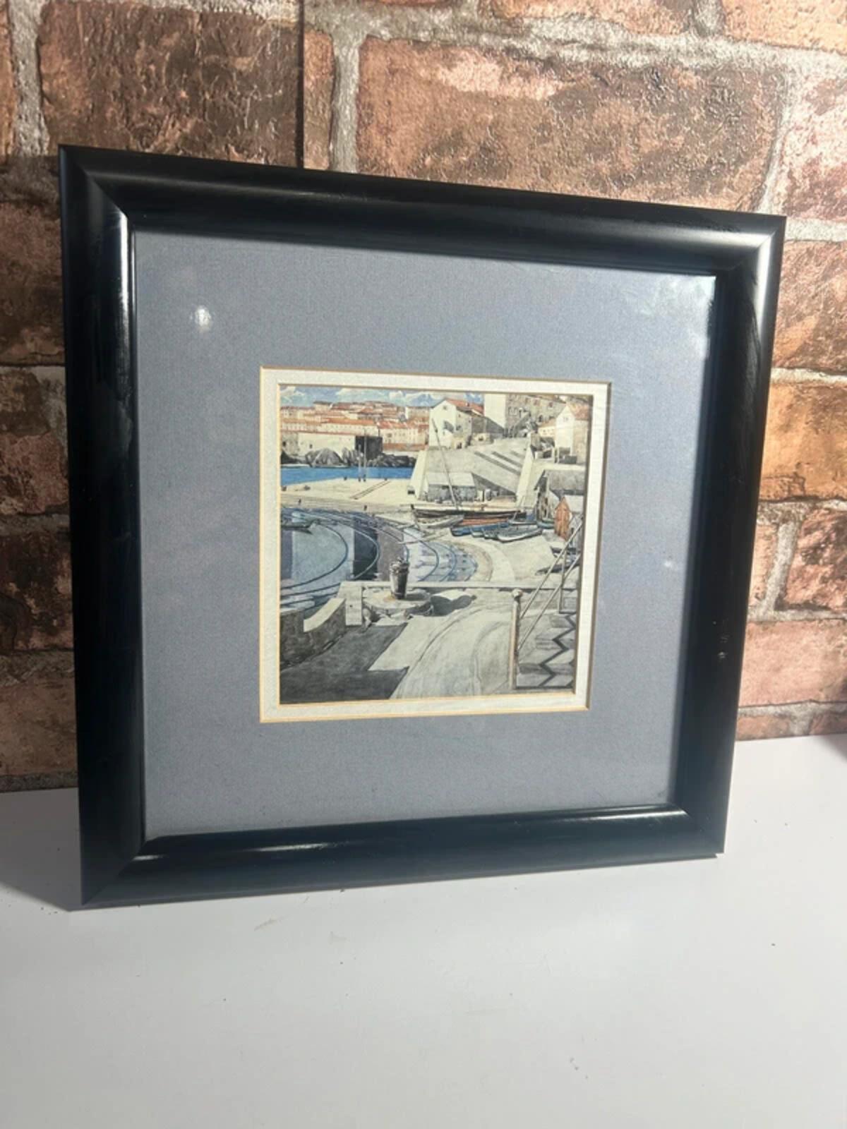 Charles Rennie Makintosh Framed Watercolour Print