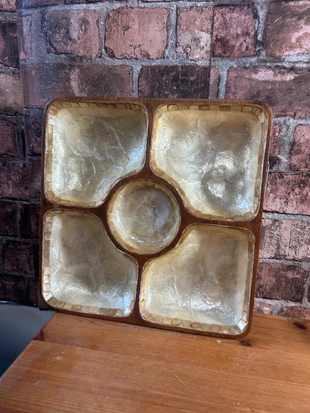 Capriz Monkeywood Serving Tray