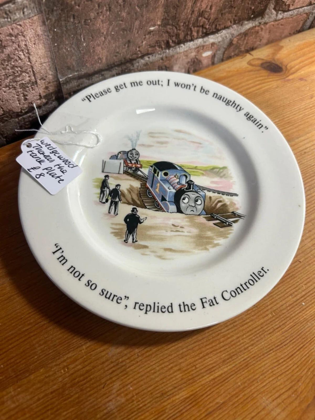 Wedgwood Thomas the Tank Engine Plate