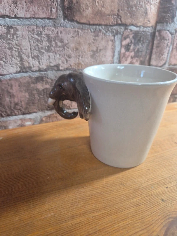 Shared earth 3D elephant mug