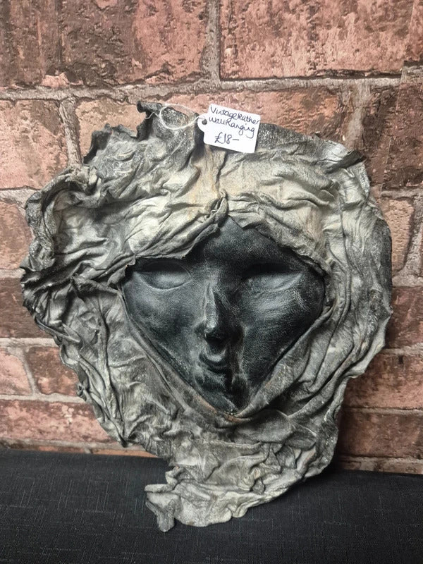 Vintage Leather Wall Hanging