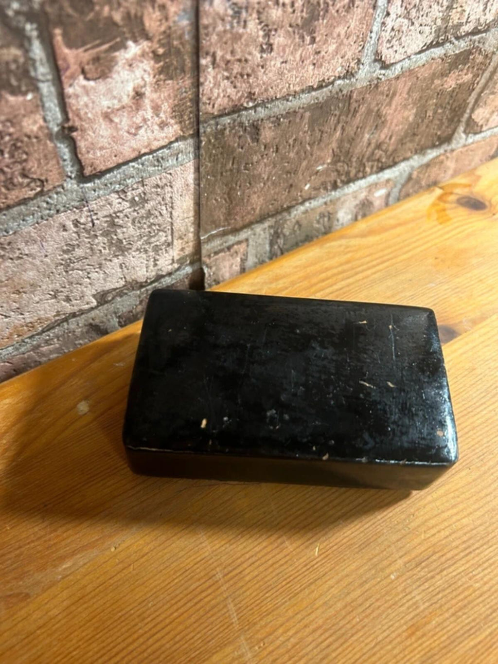 Antique Wooden Moon and Stars Box