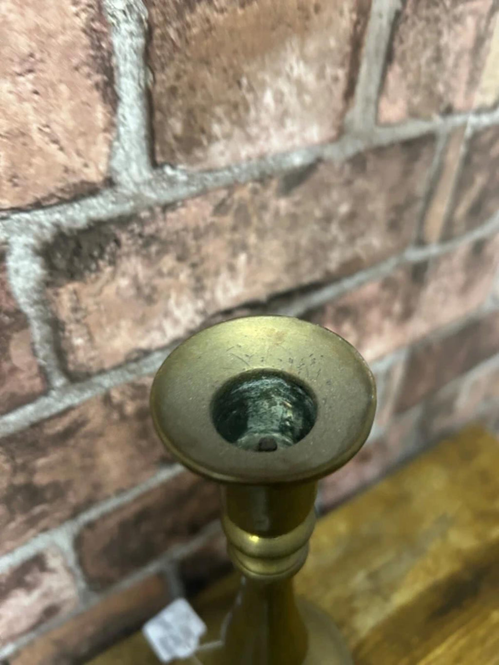 Vintage Brass Candle Holder