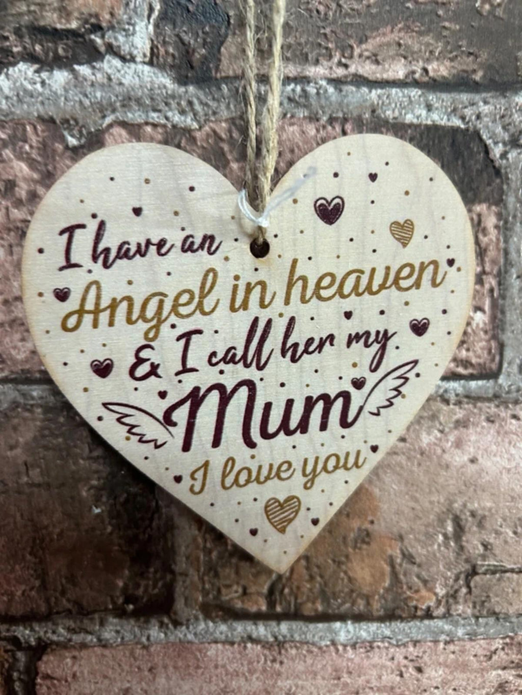 Angel in Heaven - Mum Sign