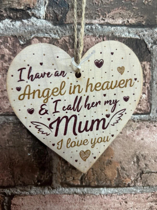 Angel in Heaven - Mum Sign