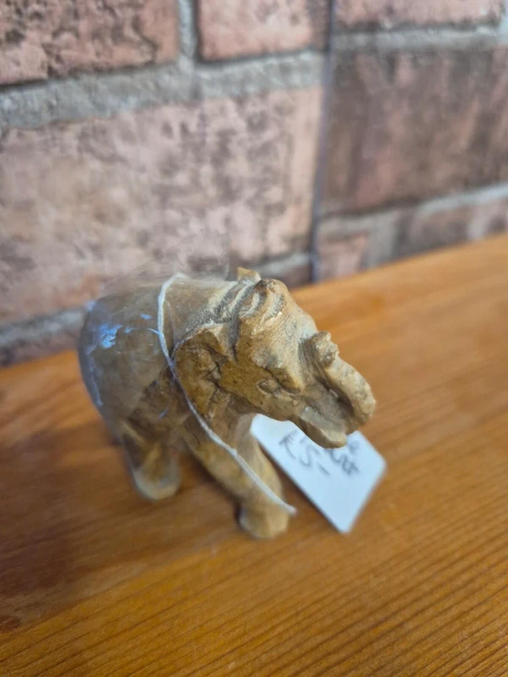 Soapstone Elephant Ornament