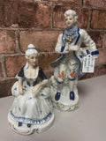 Pair of Ceramic Vintage Figurines