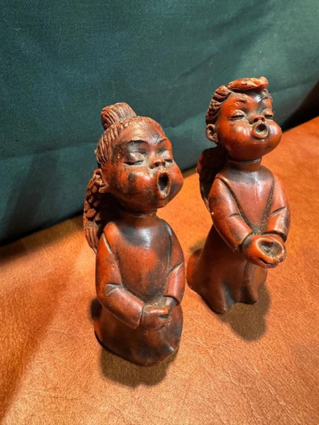 Pair of Resin Cherubs