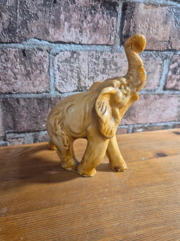 Resin elephant figure