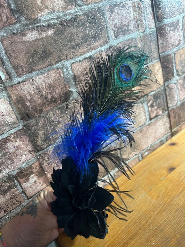 Peacock Fascinator