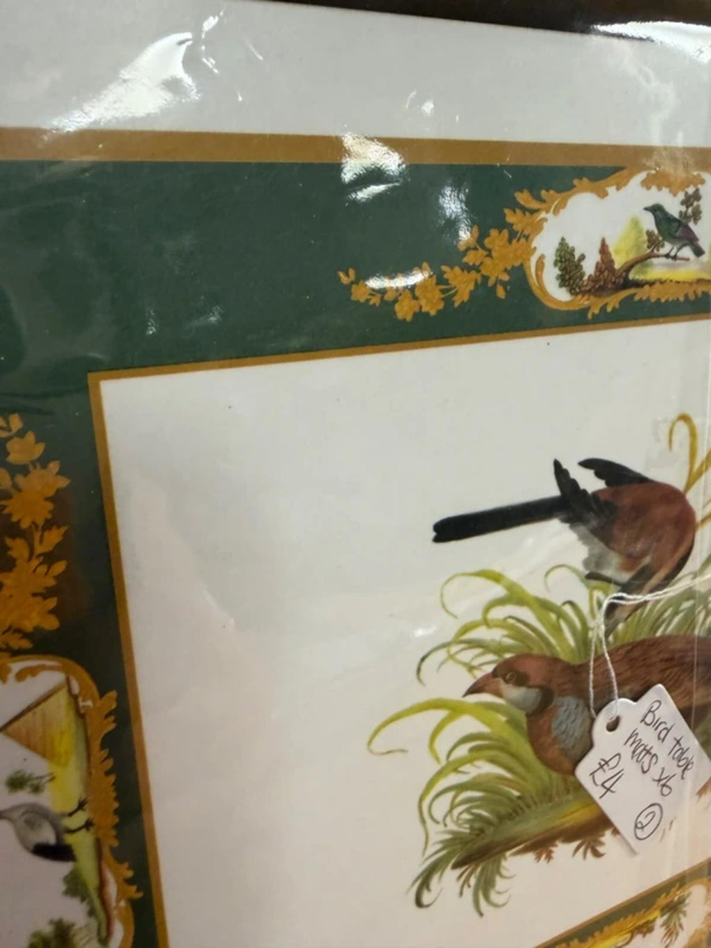 Vintage Bird Placemats x 6