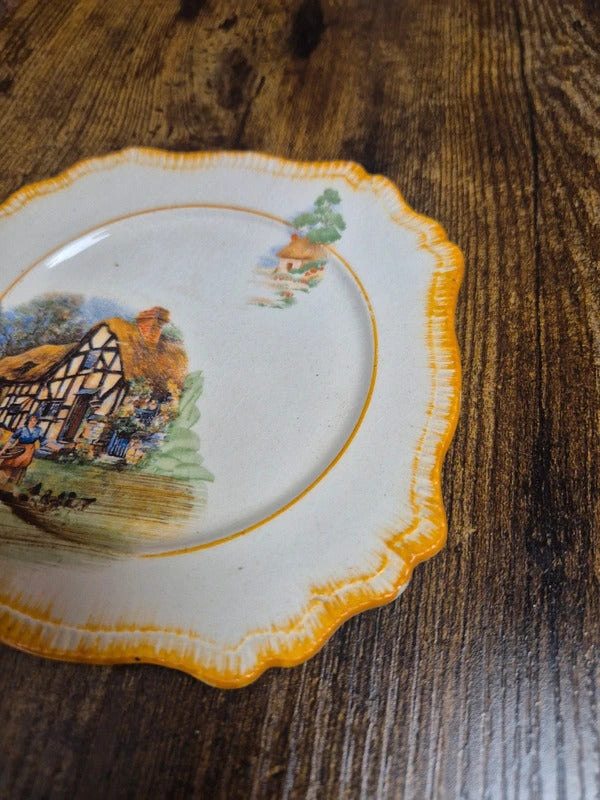 Alfred Meakin 'anne hathaway cottage' Plate