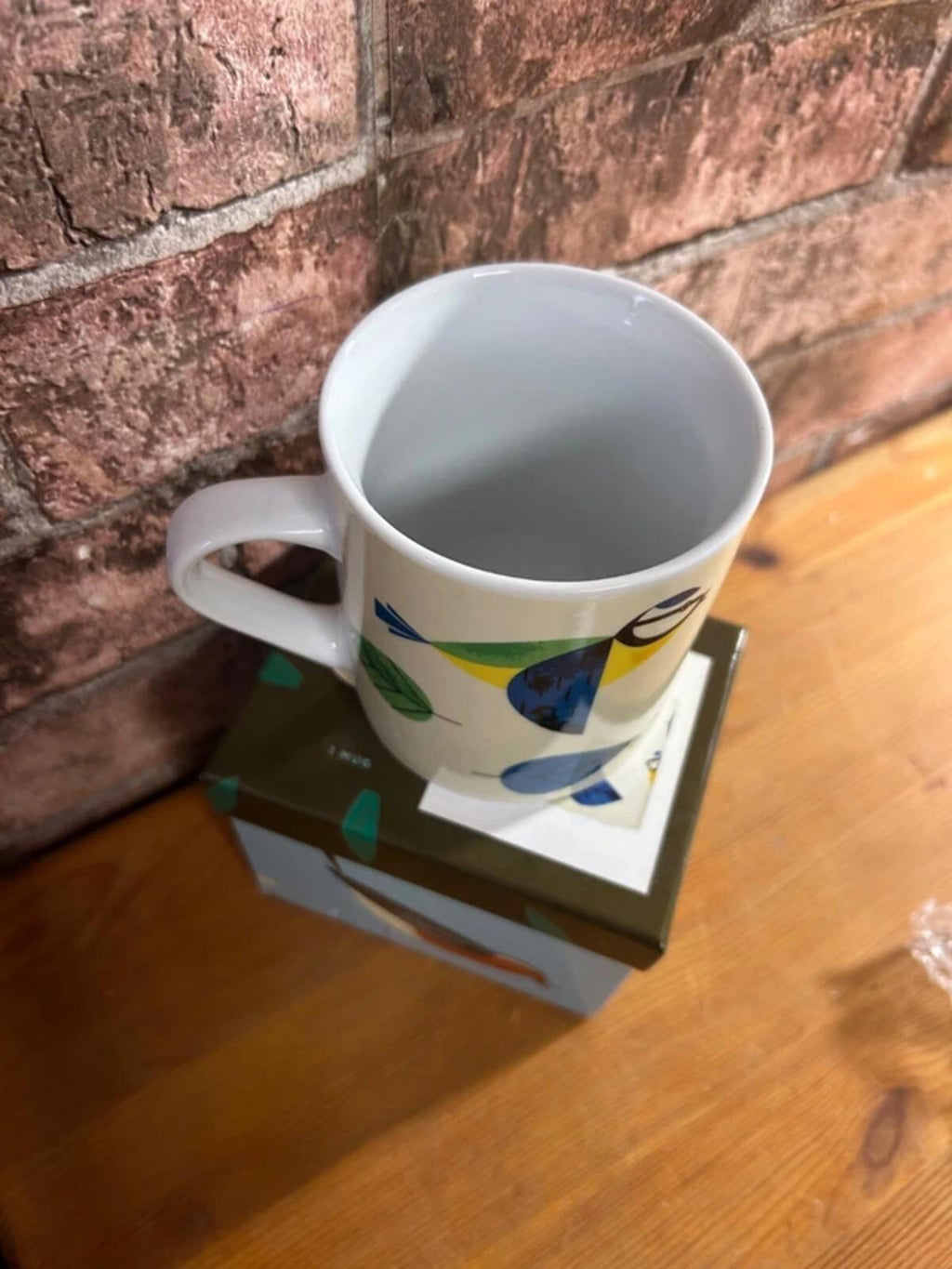 Bird Patterned Mug