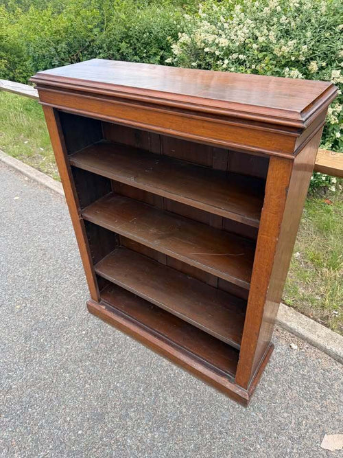 Antique Mahogany Bookcase/Display Cabinet