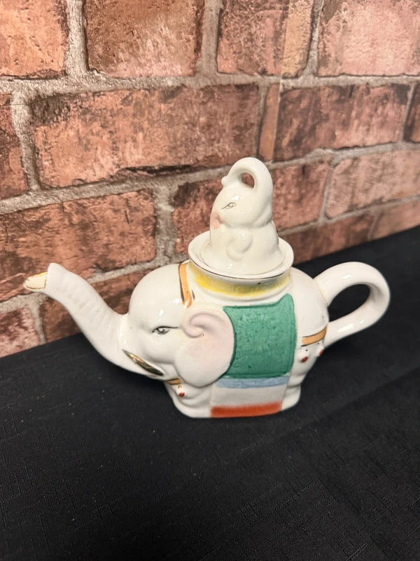 Ceramic Elephant Teapot