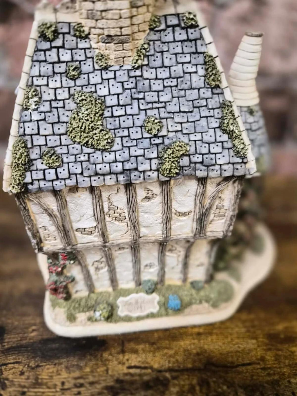 The Farmhouse Clock by Father Time Vintage Ornament